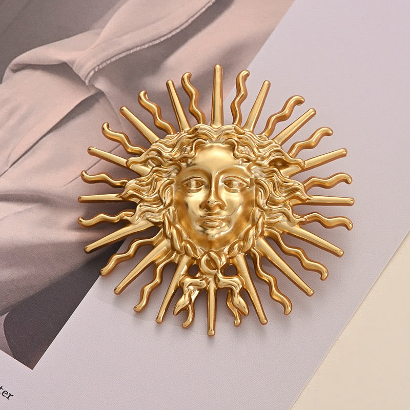 Metal Brooches-Apollo
