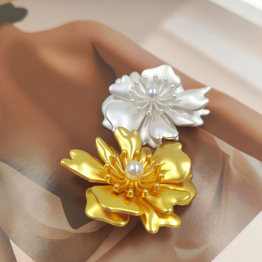 Metal Buttons-Blooming