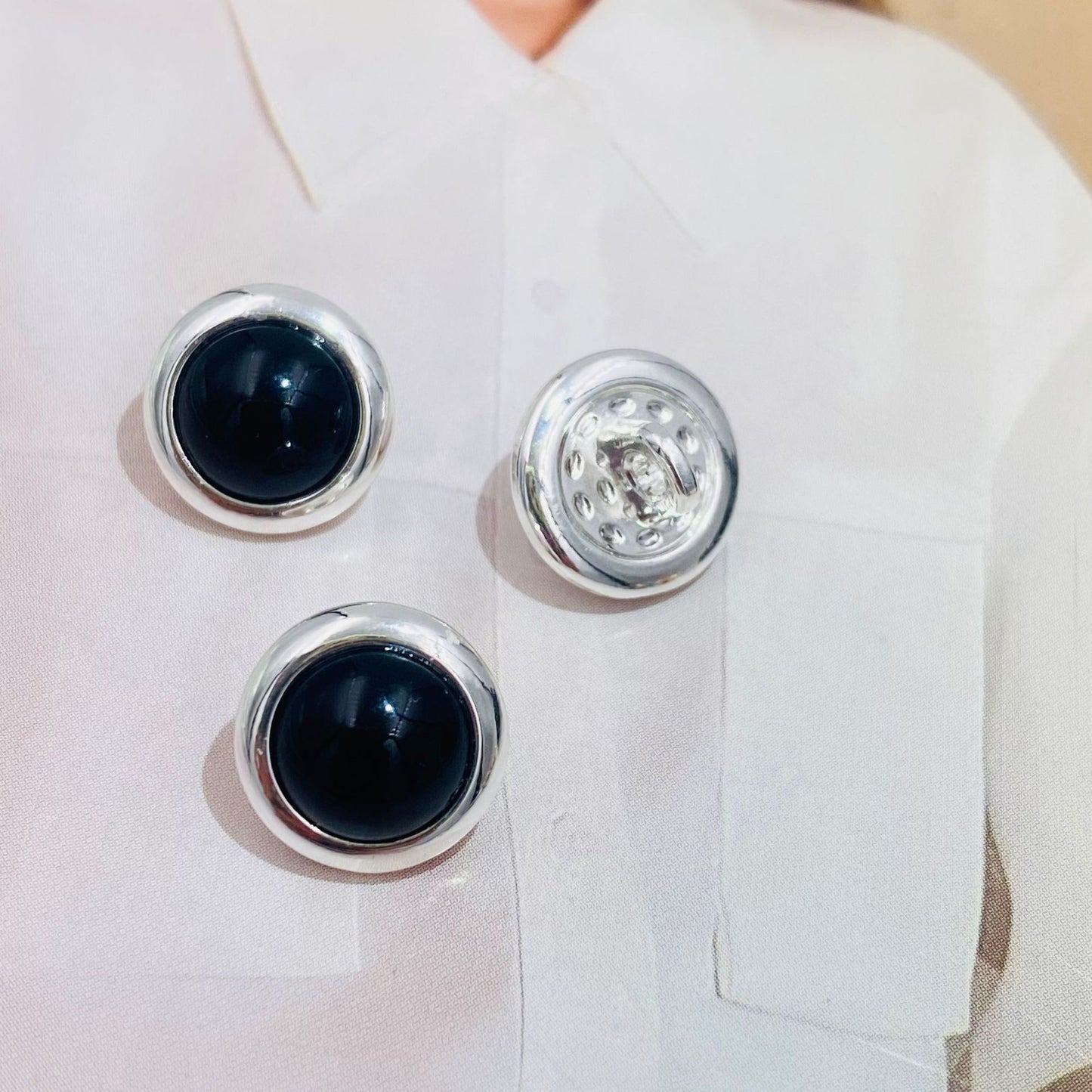 Resin Buttons-Turquoise